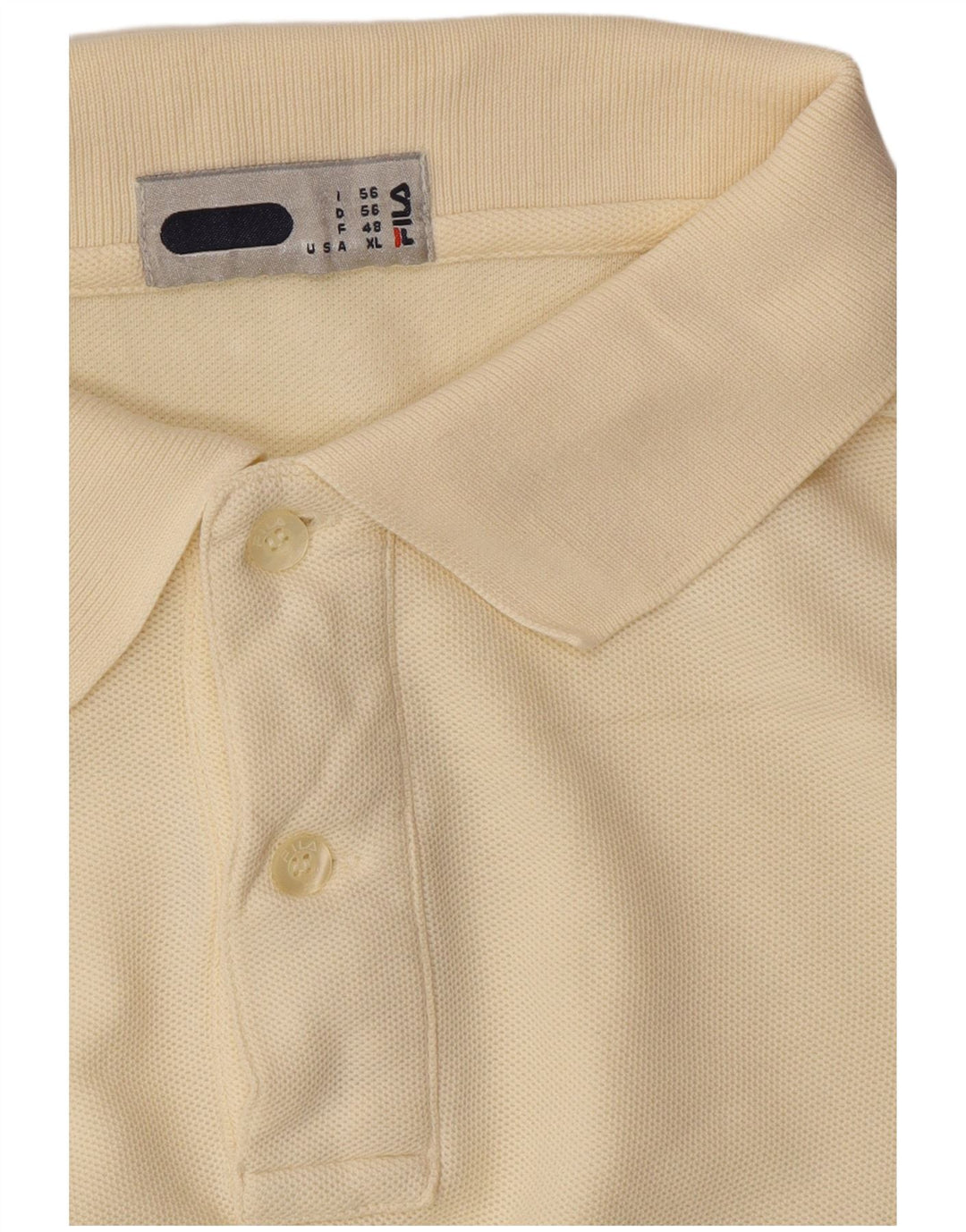 FILA Polotrøje til mænd IT 56 2XL Gul