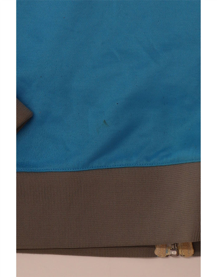 QUIKSILVER Dame træningsdragt topjakke UK 16 Stor blå farveblok