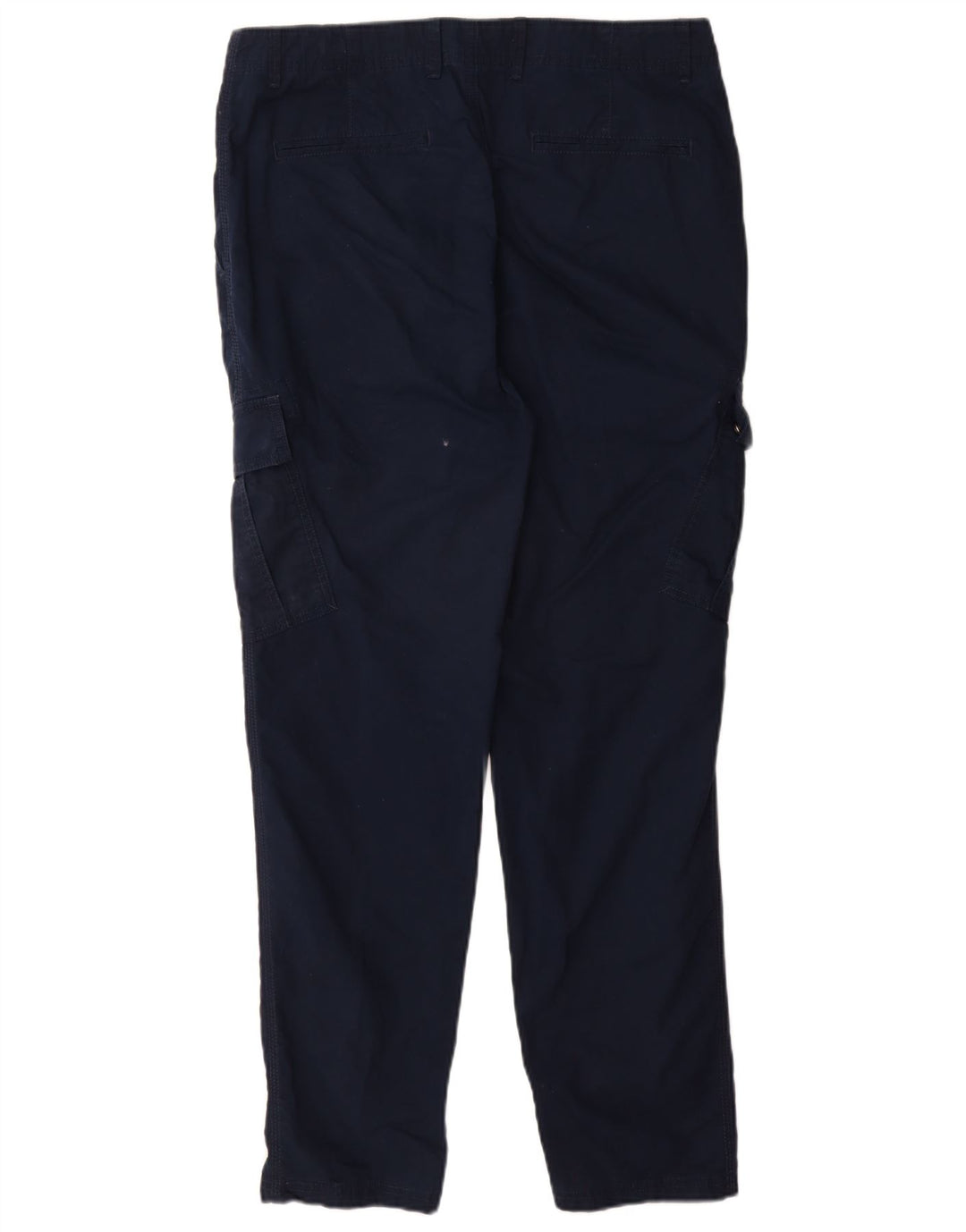 Marks & Spencer Herre Slim Cargo Bukser W36 L31 Marineblå Bomuld