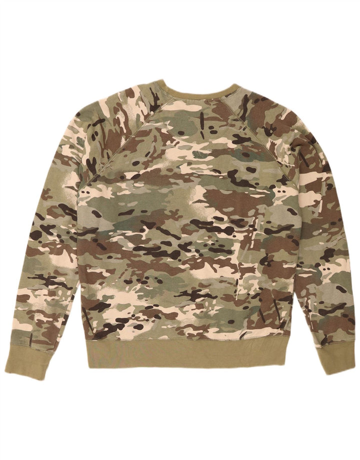 Dockers Herre Grafisk Sweatshirt Jumper Stor Grøn Camouflage Army