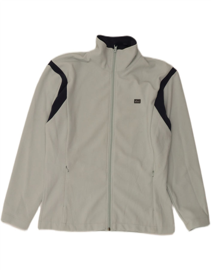 ASICS Womens Full Tracksuit UK 16 Large  Blue Colourblock Polyester Vintage Asics and Second-Hand Asics from Messina Hembry 