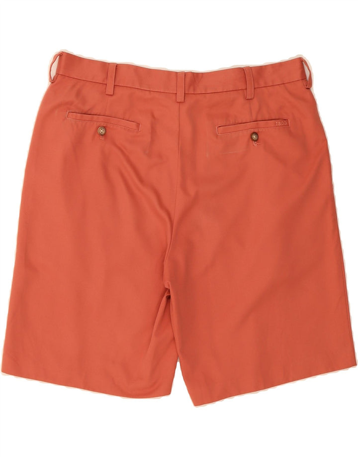 IZOD Mens Chino Shorts W36 Large Red Polyester Vintage Izod and Second-Hand Izod from Messina Hembry 