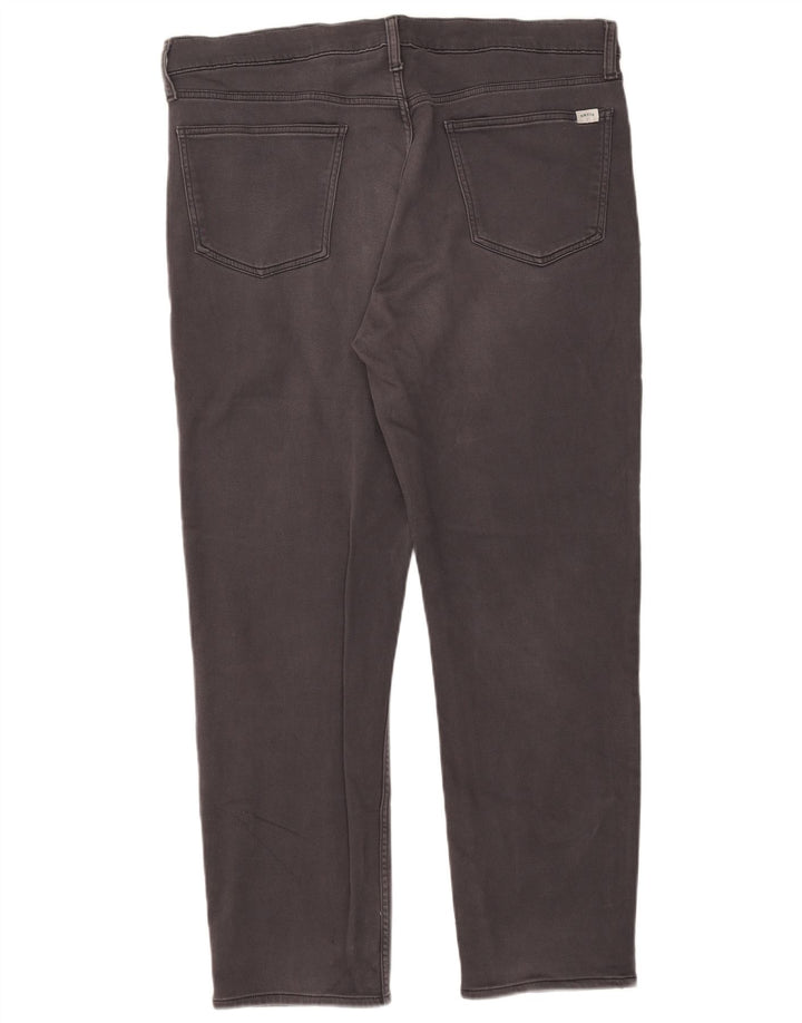 Orvis Herre Slim Jeans W38 L30 Grå Bomuld