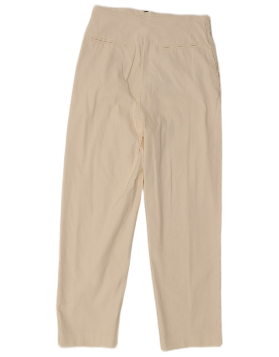 Max & Co. Kvinders tapered cropped bukser W28 L25 Off White