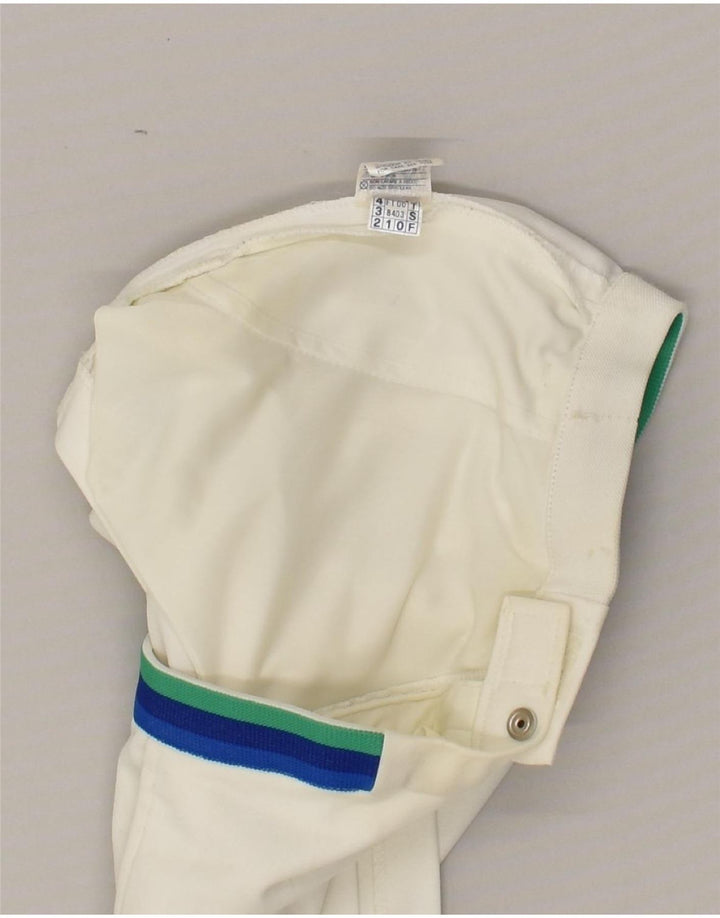 FILA Boys Chino Shorts 9-10 Years W24 White Polyester | Vintage Fila | Thrift | Second-Hand Fila | Used Clothing | Messina Hembry 