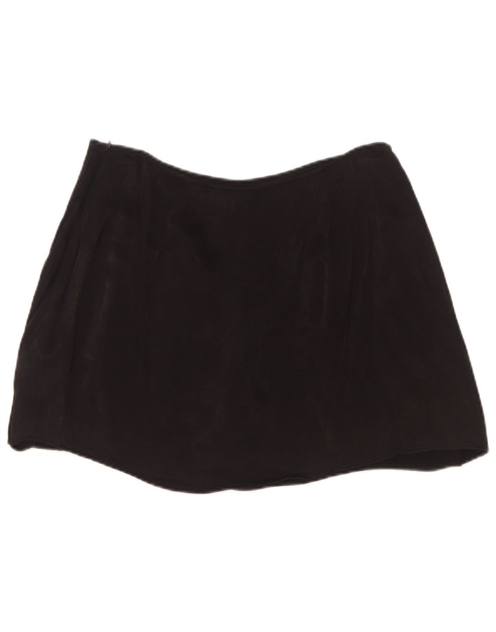 Zara Dame Mini Nederdel Large W30 Sort Viscose