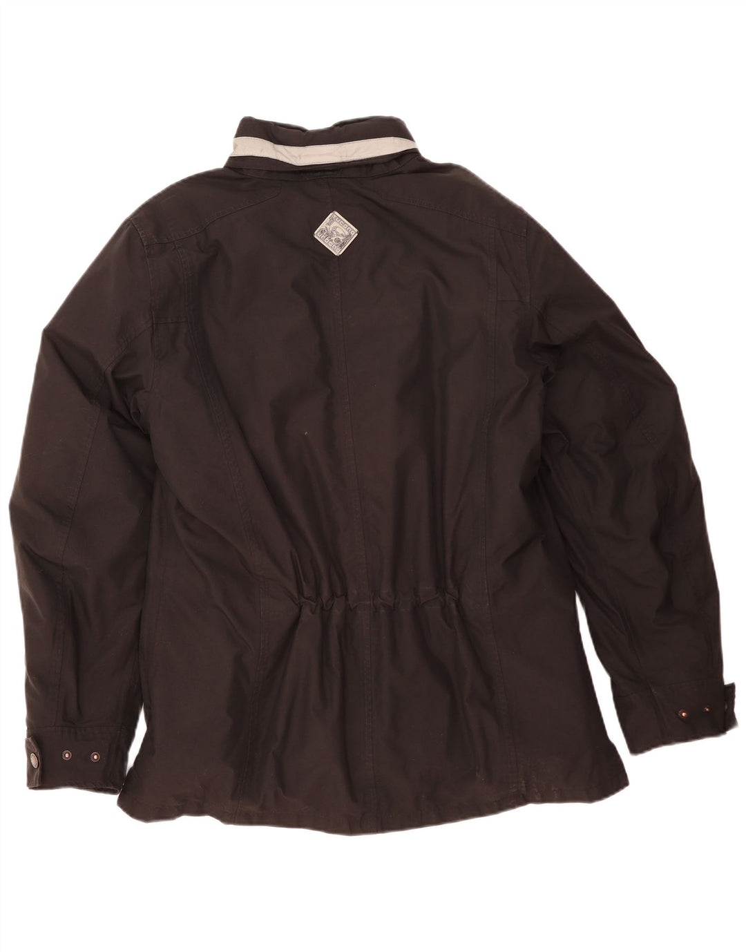 Tucano Urbano Herre Hooded Utility Jacket UK 40 Large Black Polyester
