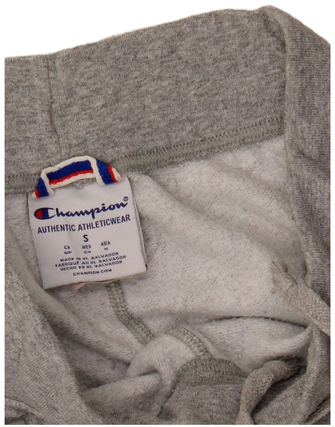 CHAMPION Dame træningsdragt Bukser Joggers UK 10 Small Grey Flecked