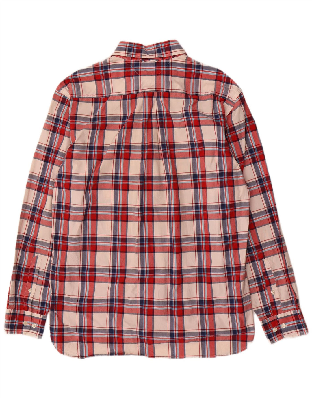 TOMMY HILFIGER Mens Shirt Large Multicoloured Check Cotton