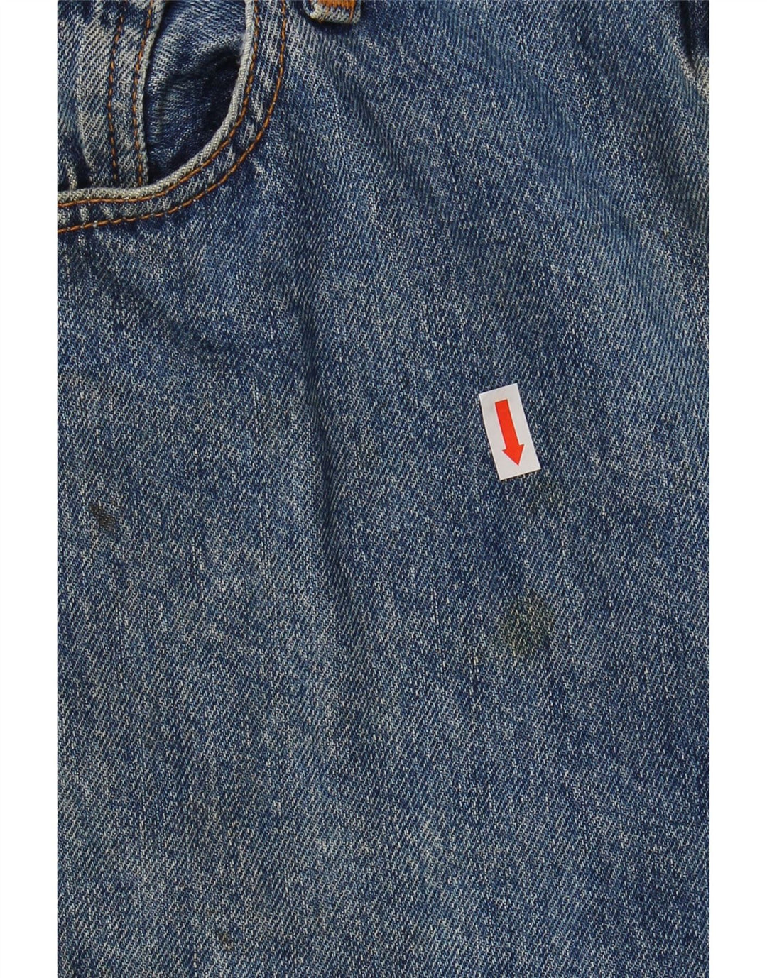 Levi's Herre 501 lige jeans W36 L28 blå bomuld