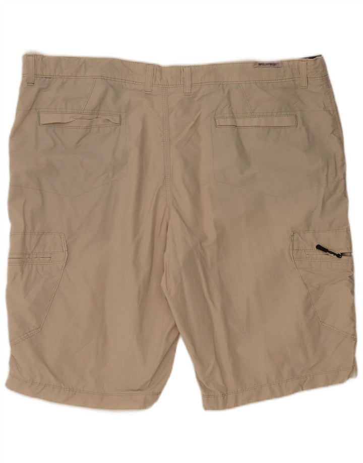 Marks & Spencer Herre Cargo Shorts W44 2XL Beige Bomuld