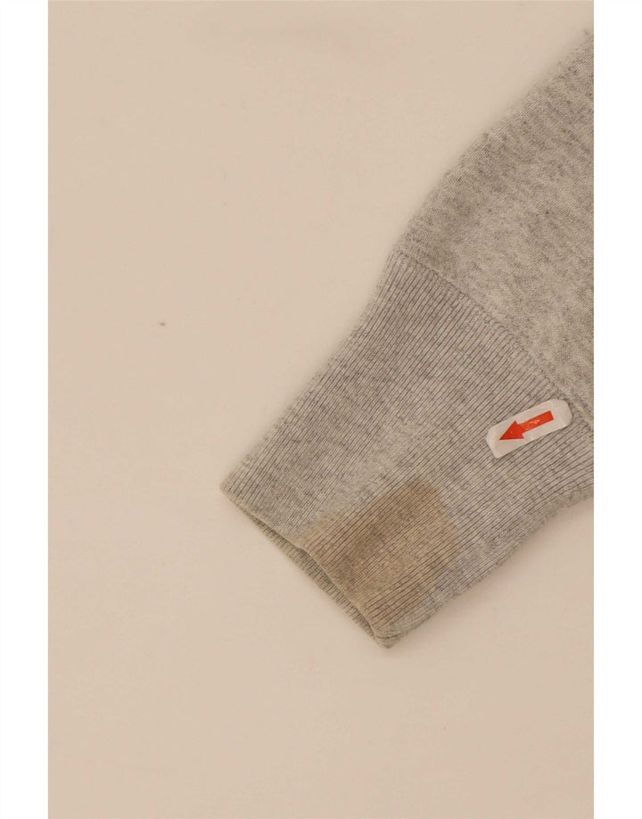 Champion Herre Reverse Weave Graphic Hoodie Jumper Medium Grey Bomuld