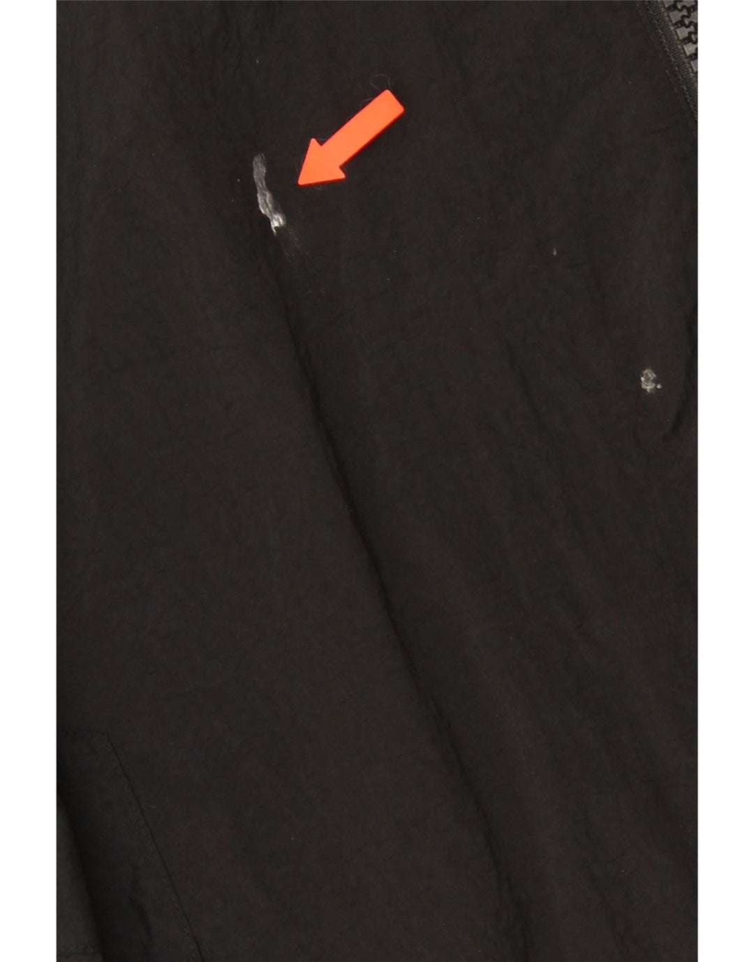 Adidas Herre Loose Fit Bomber Jacket UK 42 XL Sort Polyamid