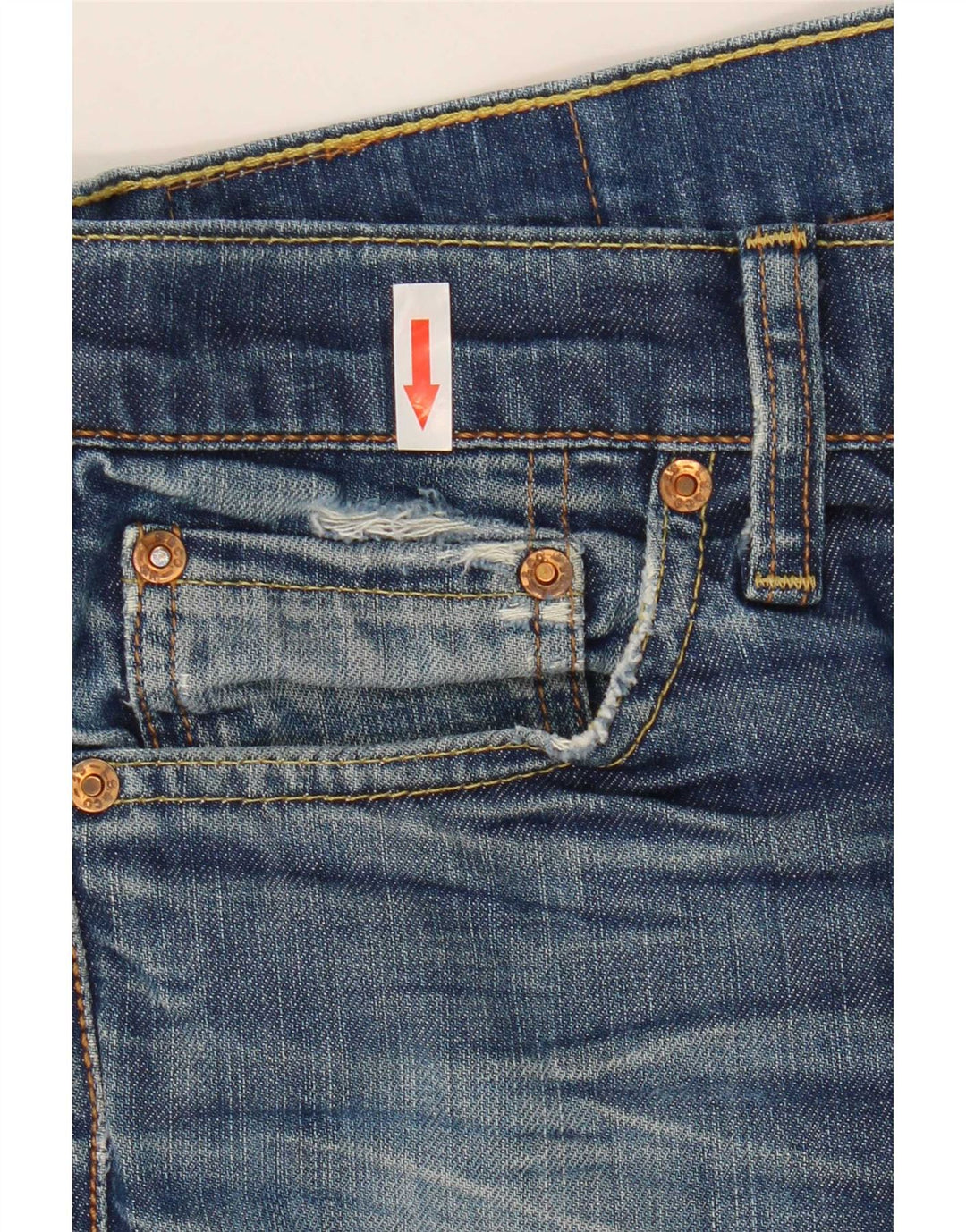 Levi's Dame 511 Slim Jeans W30 L34 Blå Bomuld
