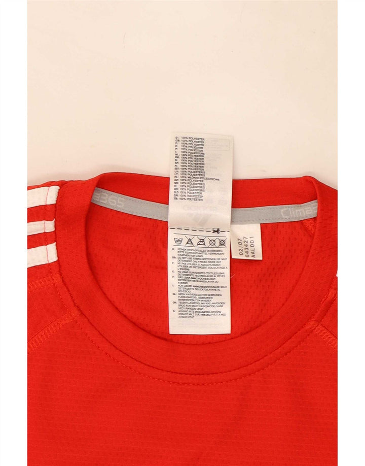 Adidas Kruger Graphic T-Shirt Top Medium Rød Polyester