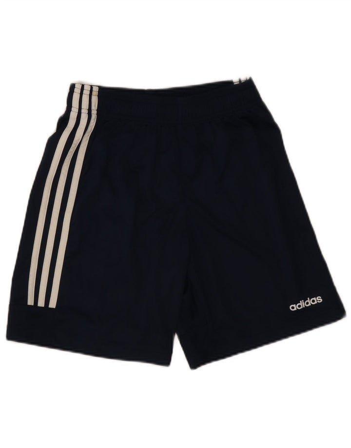 Adidas drenge Climalite sportsshorts 13-14 år marineblå polyester