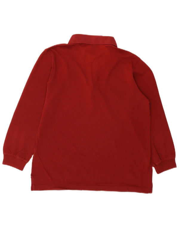 Paul & Shark Boys Yachting Langærmet Polo Shirt 15-16 År Stor Rød