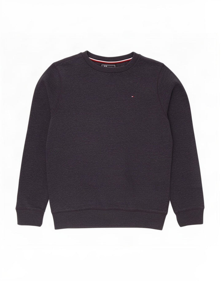 Tommy Hilfiger Boys Sweatshirt Jumper 15-16 år Grå Bomuld
