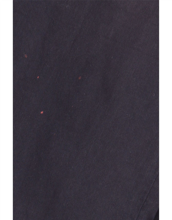 DOCKERS Straight Chino-bukser til mænd W34 L27 Marineblå bomuld