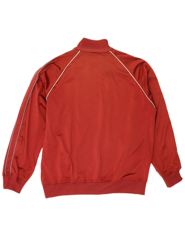 Diadora Træningsdragt til mænd Topjakke UK 42 Stor Rød Polyester