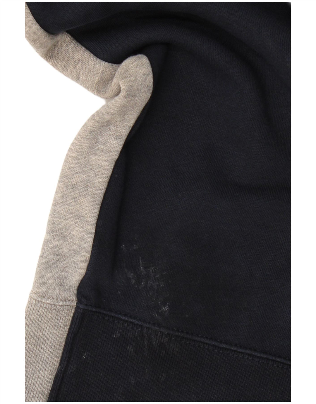 Champion Herre grafisk hættetrøje med lynlås Stor marineblå farveblok bomuld