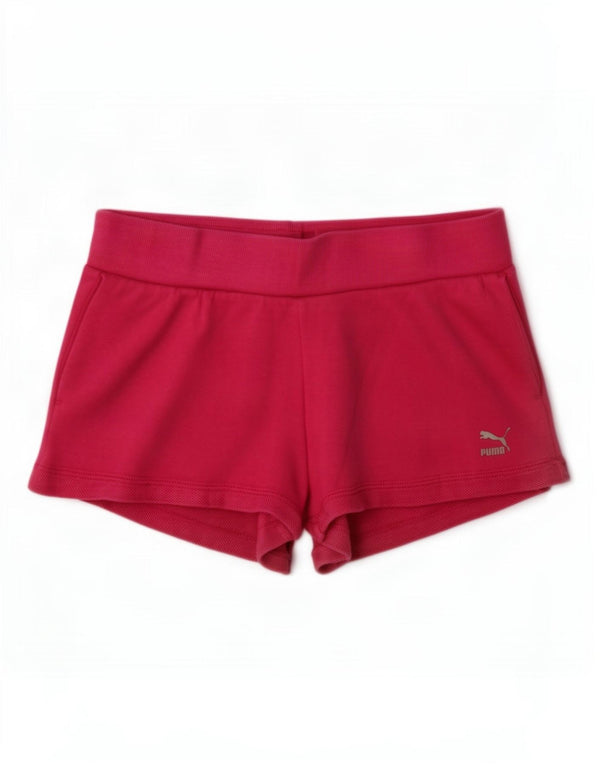 Puma sportsshorts til kvinder UK 14 Large Pink Bomuld