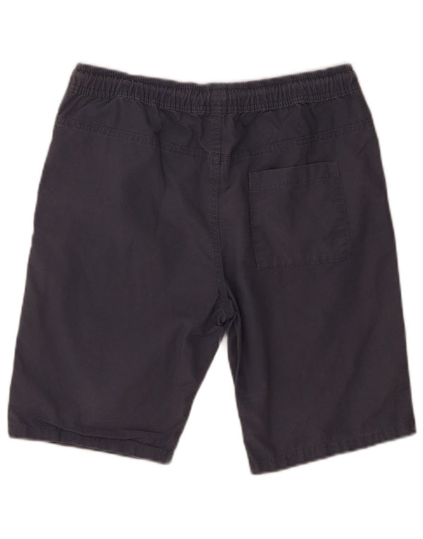 Marks & Spencer Boys Chino Shorts 12-13 år W28 Marineblå Bomuld