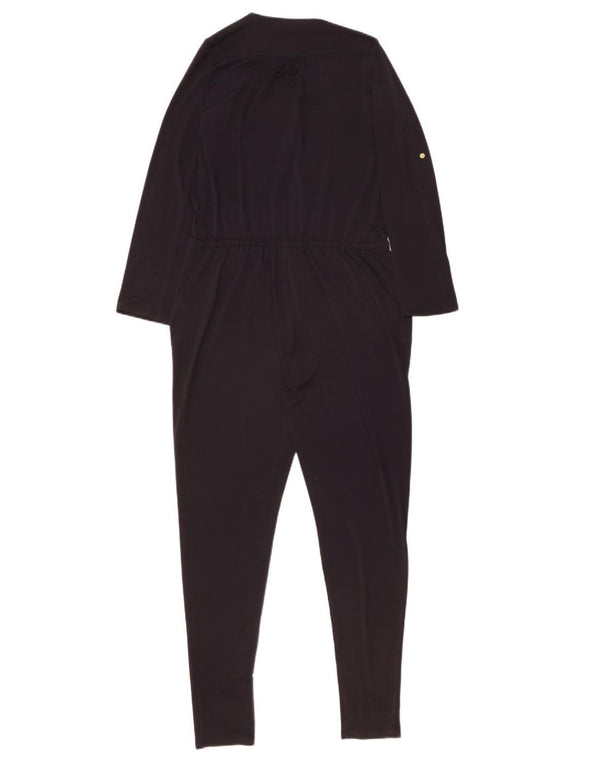 Michael Kors Dame Langærmet Jumpsuit UK 10 Lille Sort