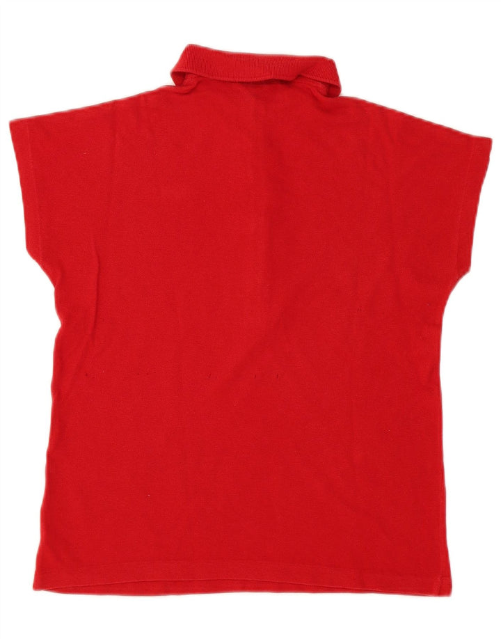 LACOSTE Poloshirt til kvinder Størrelse 38 Medium Rød Bomuld