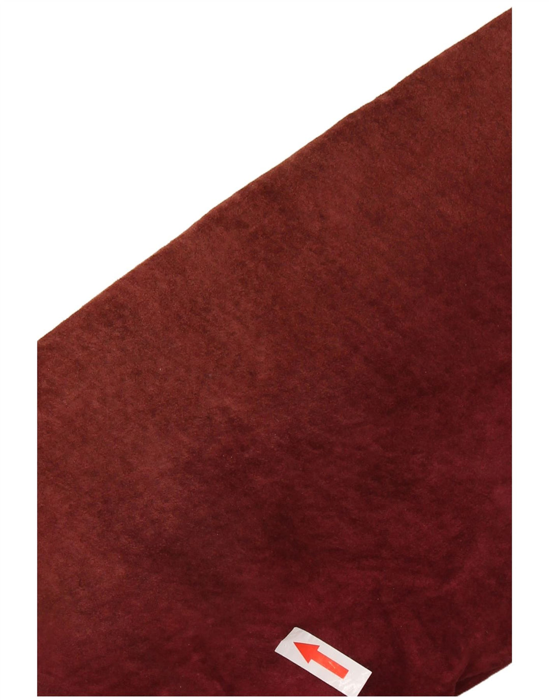 VINTAGE Sherpa Ruskindsjakke til kvinder UK 14 Medium Burgundy Læder