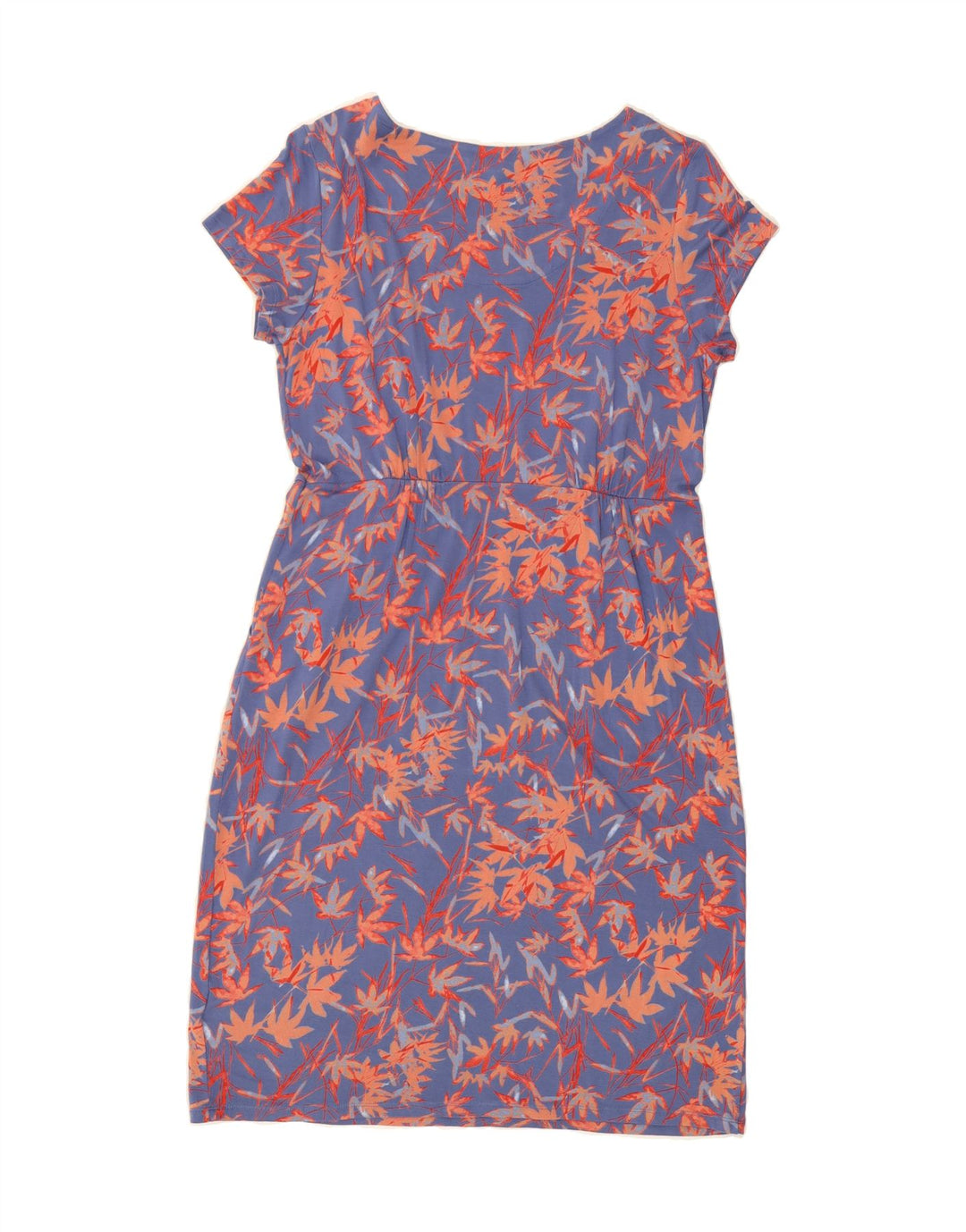 WHITE STUFF Womens Sheath Dress UK 12 Medium Blue Floral Viscose Vintage White Stuff and Second-Hand White Stuff from Messina Hembry 