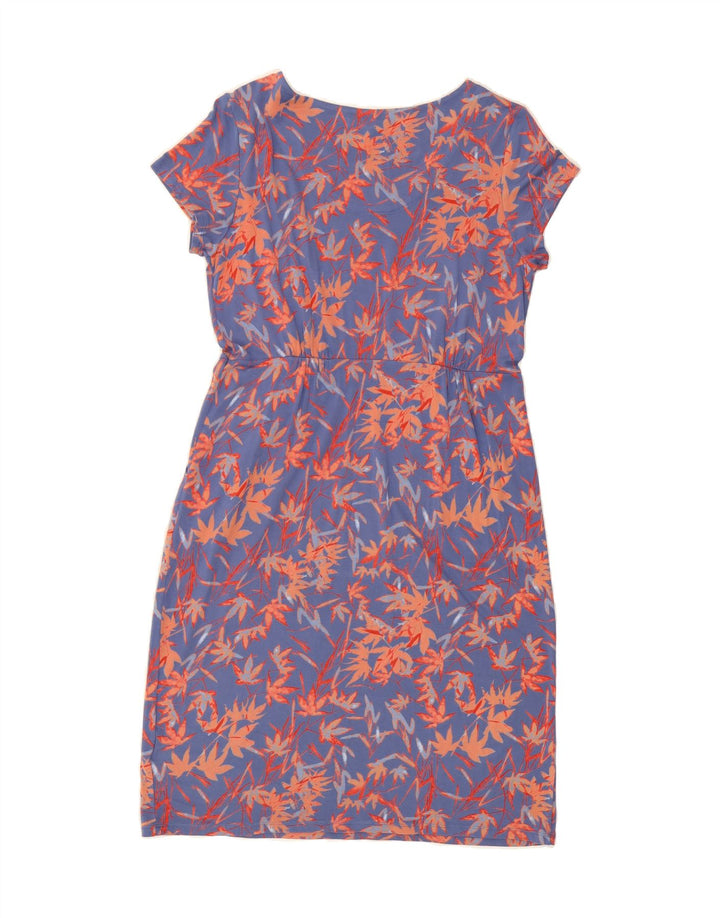 WHITE STUFF Womens Sheath Dress UK 12 Medium Blue Floral Viscose Vintage White Stuff and Second-Hand White Stuff from Messina Hembry 