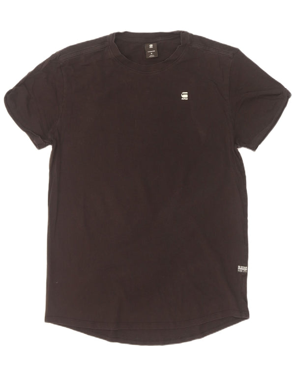 G-Star Herre T-Shirt Top Medium Sort Bomuld