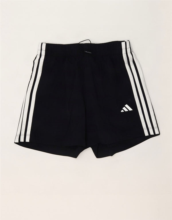 Adidas Womens Sport Shorts UK 8/10 Small Black Polyamide