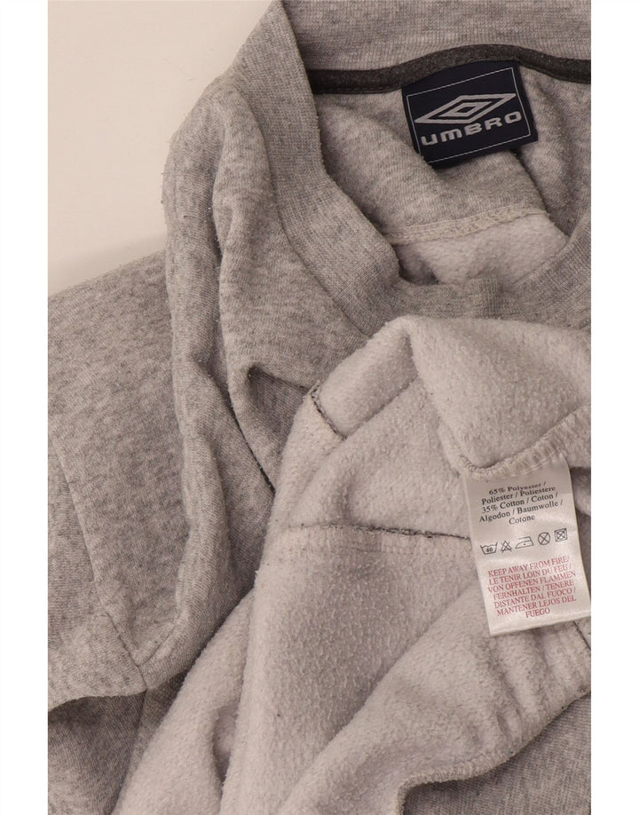 Umbro Herre Sweatshirt Jumper XL Grå Bomuld