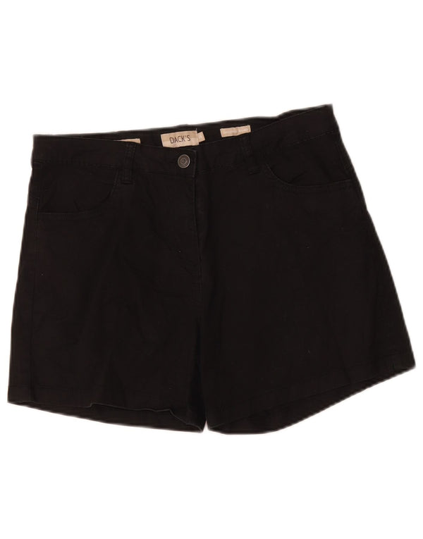 Dacks højtaljede afslappede shorts til kvinder IT 44 Medium W32 Sort bomuld