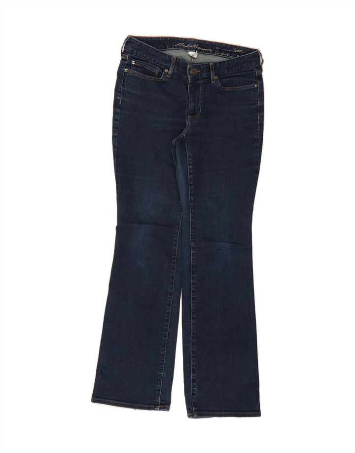 EDDIE BAUER Womens Boyfriend Curvy Bootcut Jeans US 8 Medium W30 L30 Blue Vintage Eddie Bauer and Second-Hand Eddie Bauer from Messina Hembry 