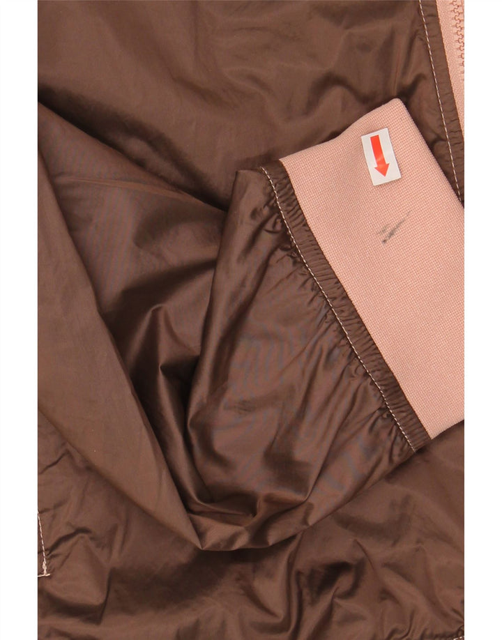 THE NORTH FACE Womens Bomber Jacket UK 14 Medium Brown Colourblock Vintage The North Face and Second-Hand The North Face from Messina Hembry 