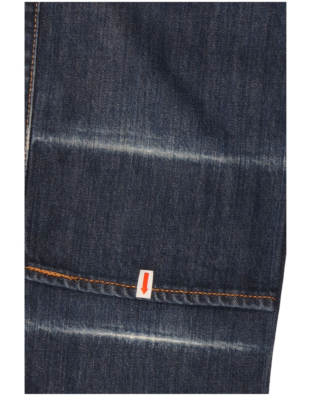 LEVI'S Herre 501 Straight Jeans W30 L32 Marineblå Bomuld