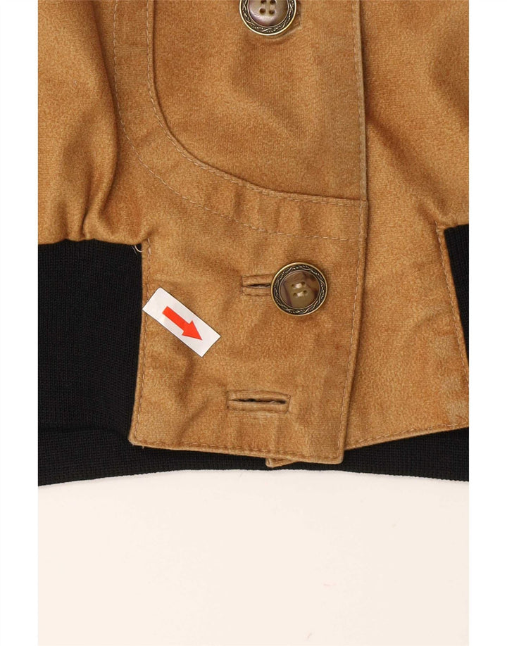 Vintage dame bomberjakke UK 16 Large Beige
