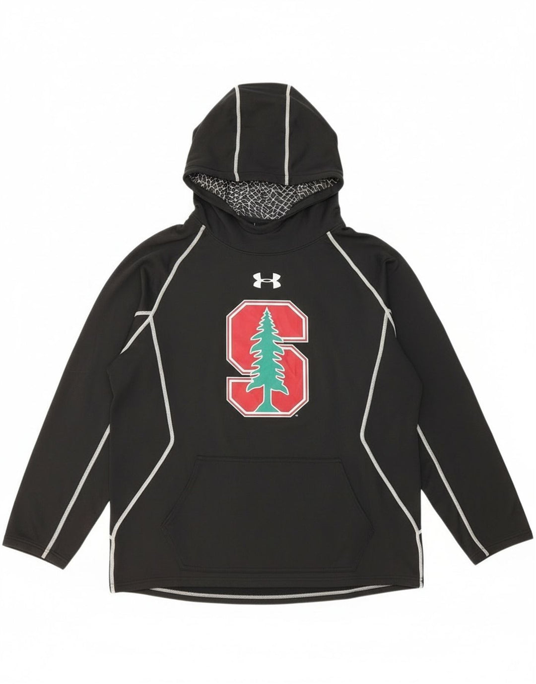 Under Armour Grafisk hættetrøje til mænd, stor sort