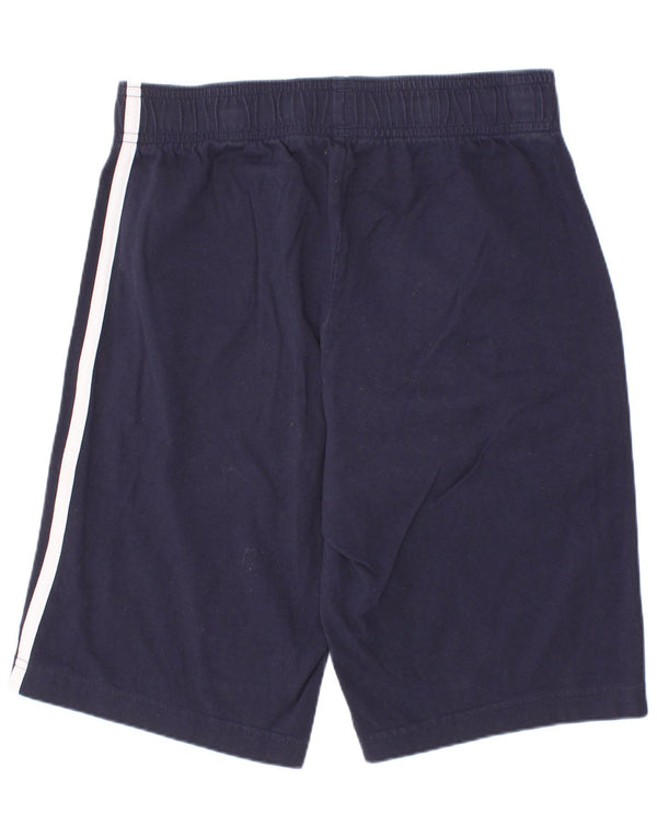 Adidas drenge sportsshorts 11-12 år marineblå bomuld