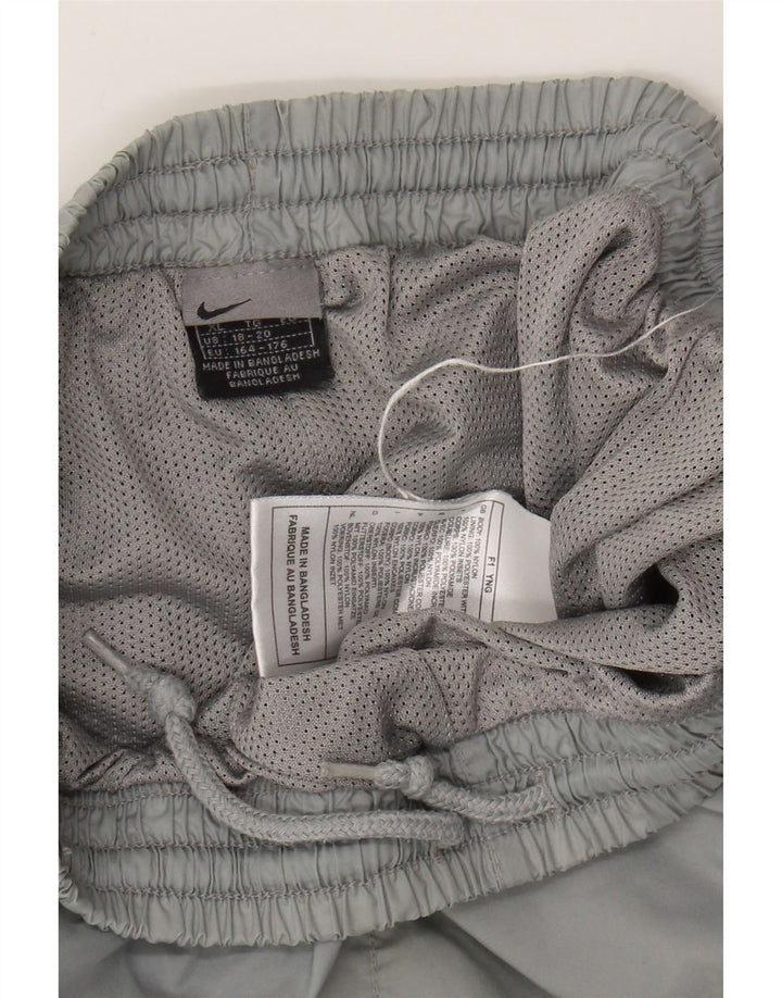 NIKE Træningsdragtsbukser til drenge 13-14 år XL Grå nylon