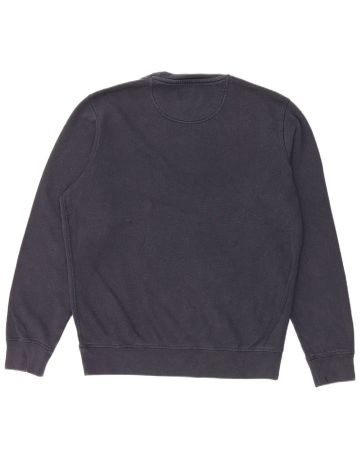 BARBOUR Grafisk sweatshirt til mænd Medium marineblå bomuld