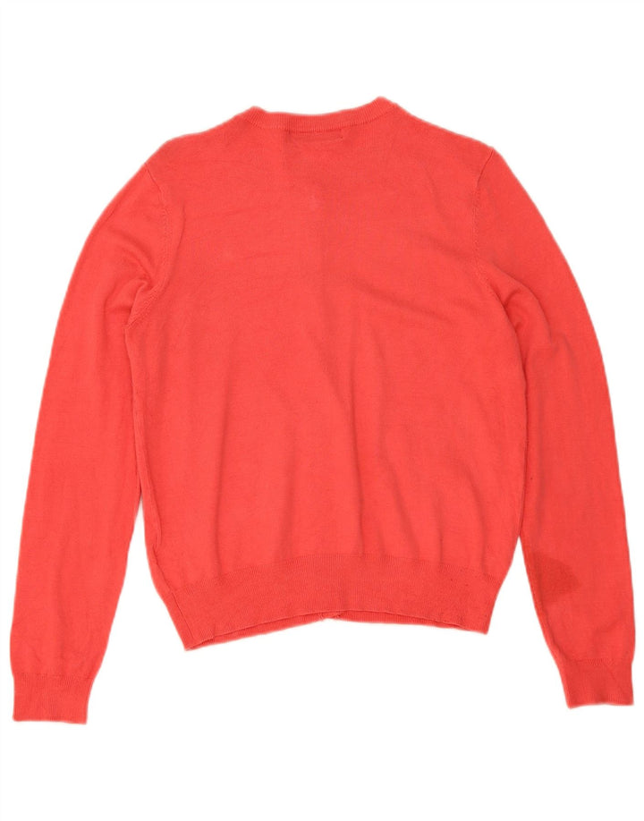 Marks & Spencer Dame Cardigan Sweater UK 12 Medium Red Viscose
