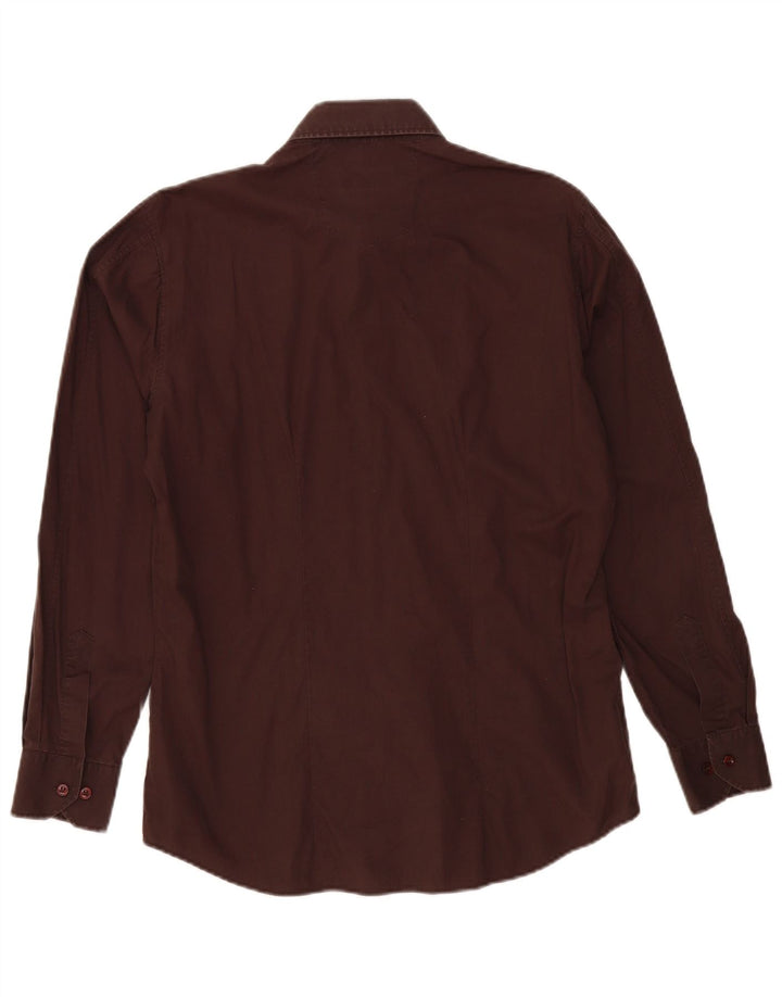 Hugo Boss Herreskjorte Medium Brun Bomuld