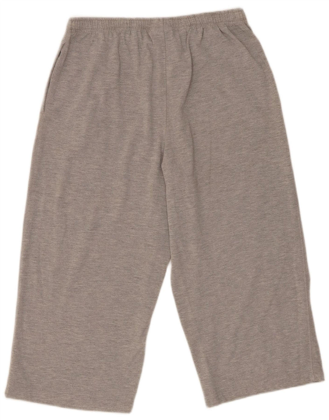 Reebok Dame Capri Træningsdragt Bukser UK 14 Large Grå