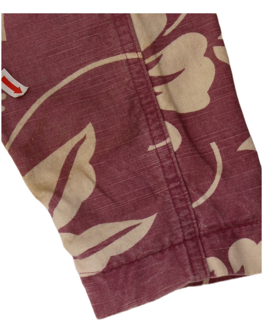 STREET ONE Dame Crop Jacket EU 36 Small Pink Floral Bomuld