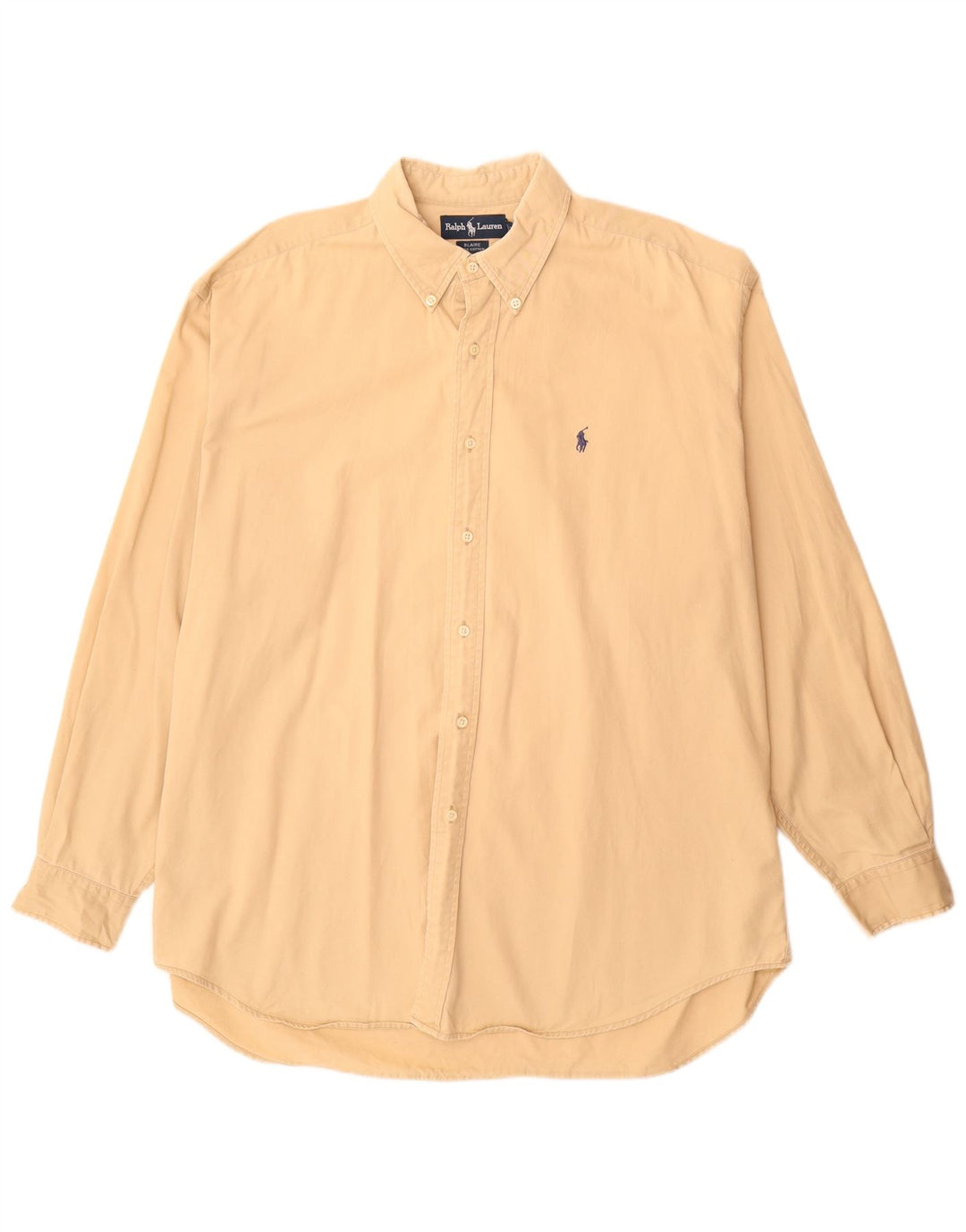 Ralph Lauren Herre Blaire Shirt XL Beige Bomuld