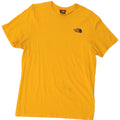 The North Face Herre grafisk T-shirt Top Medium Gul Bomuld